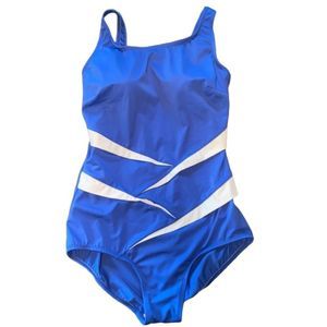 Jodee One Piece Swimsuit Size 14 Scoop Back Tank Style